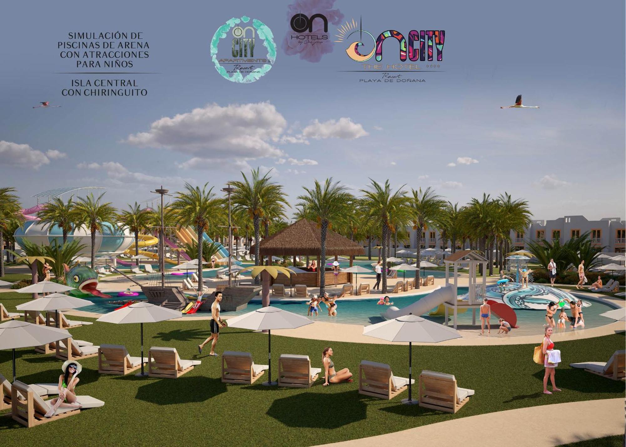 On City Resort All Inclusive Prime Matalascañas Esterno foto
